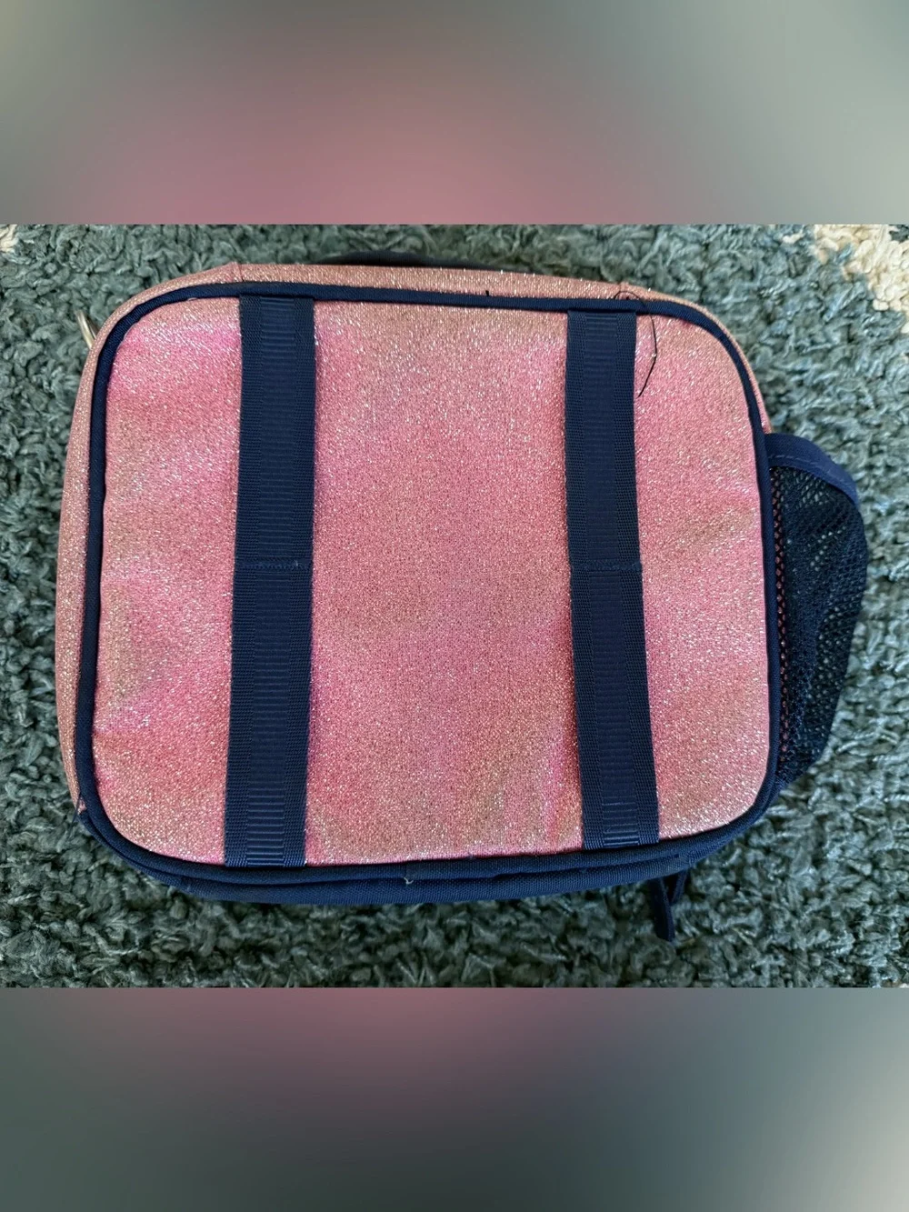 Pottery Barn Kids Glitter Ombre Backpack and Lunch Bag Set